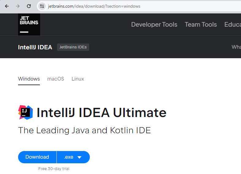 Download IntelliJ IDEA IDE - Kotlin Installation