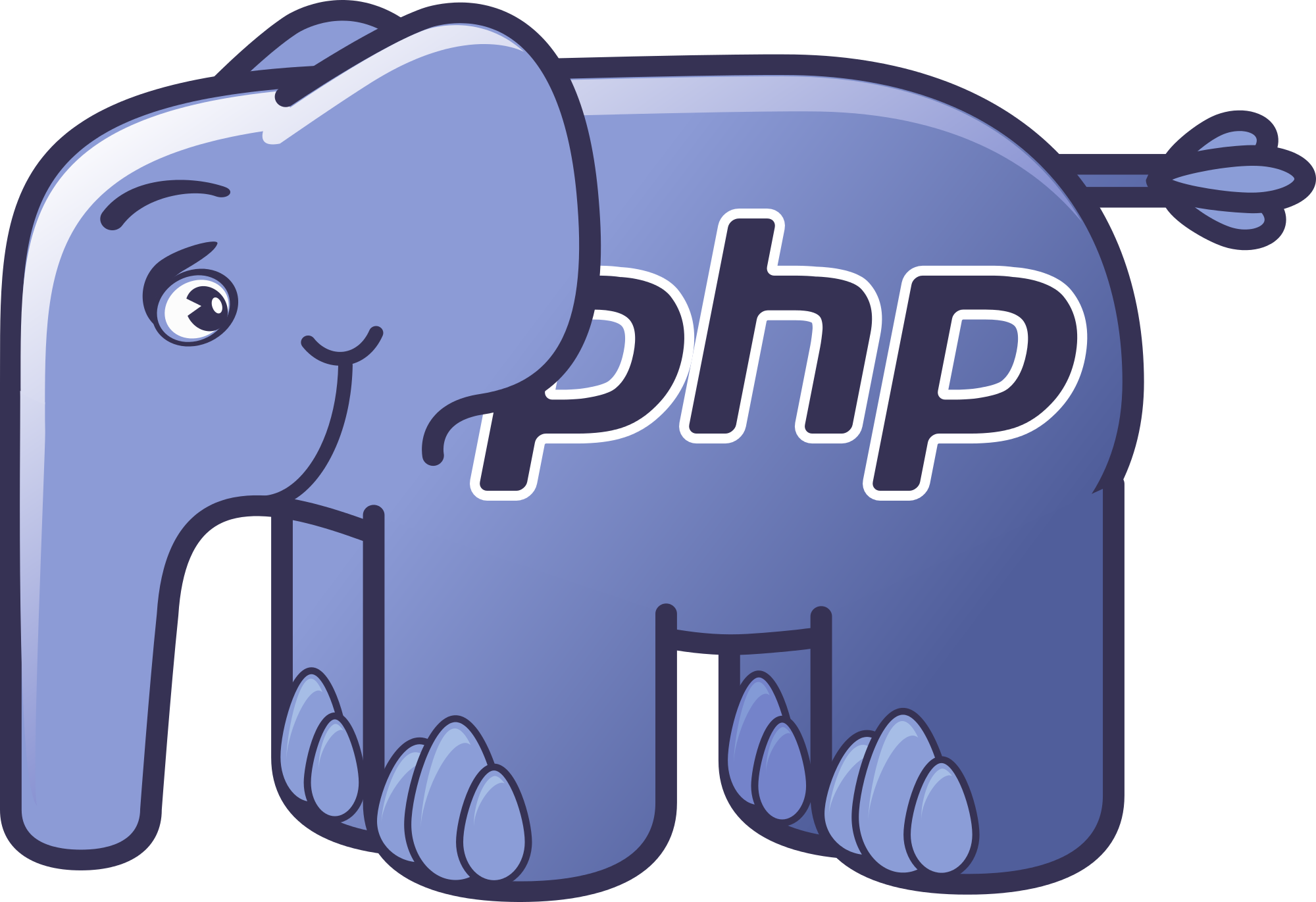 PHP Basics Introduction - PHP Elephant logo